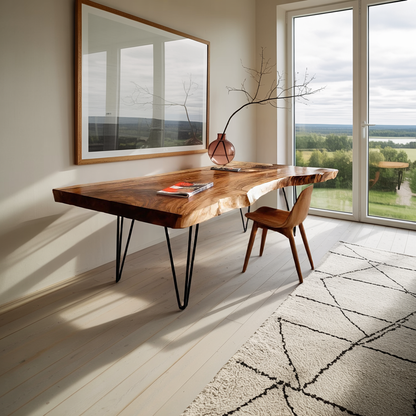 Farmhouse Wooden Tabletop For Rustic Home Decor