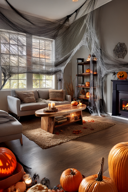 Handcrafted Live Edge Coffee Table Furniture Decor Pumpkin Season SILDTTNHCF038