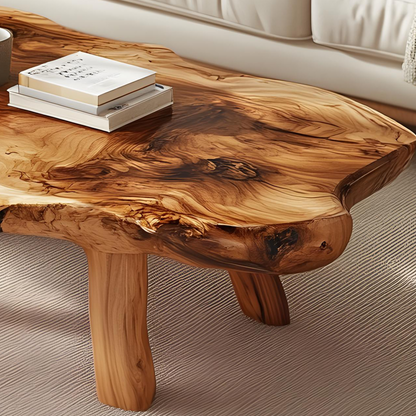 Functional Vintage Natural Wood Coffee Table For Stylish Living Rooms SILDTCF125
