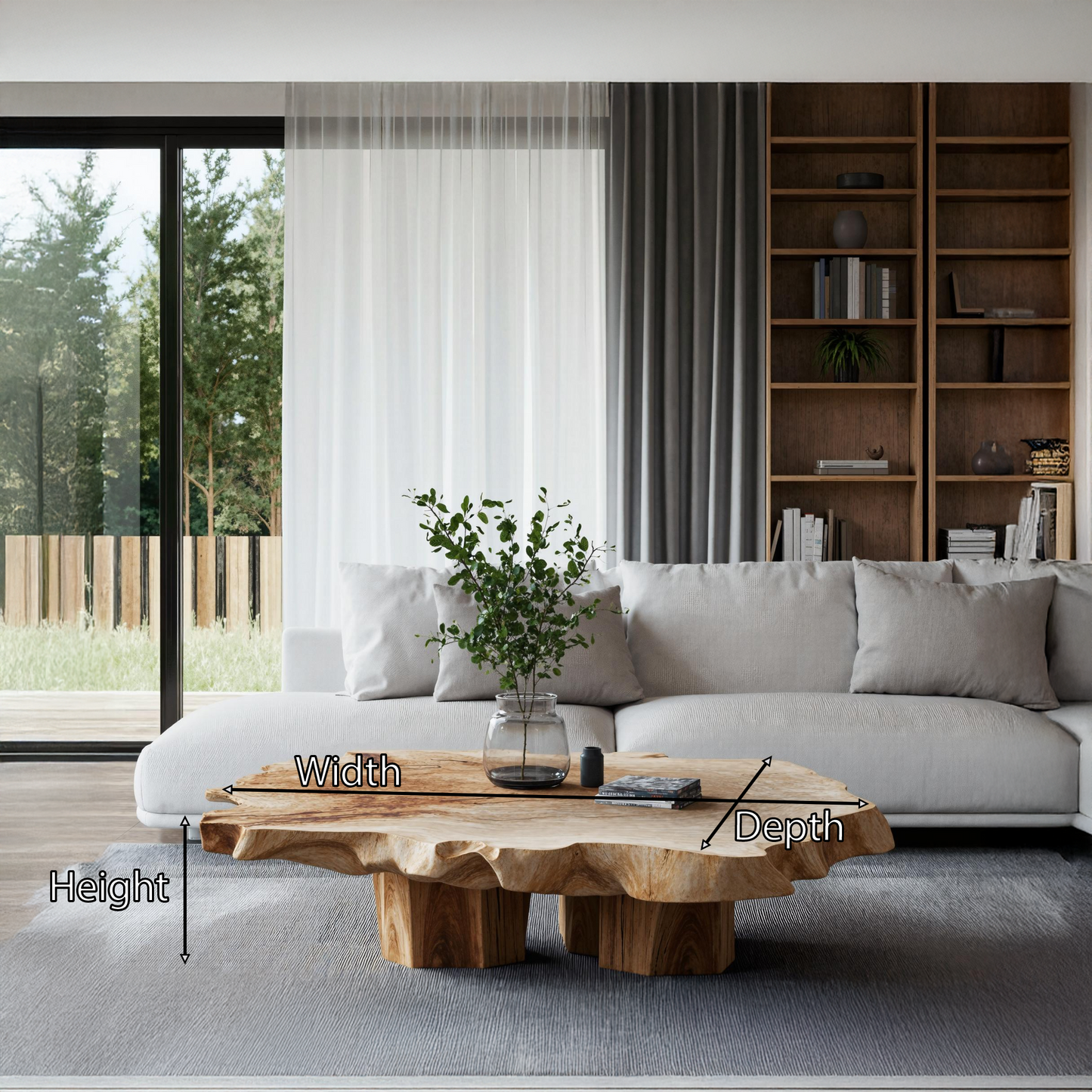 Handcrafted Coffee Table For Unique Living Room SILDTTRCF006