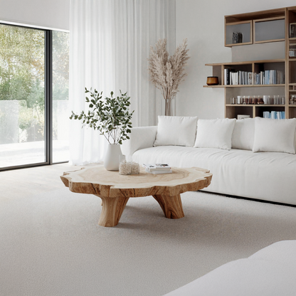 Handcrafted Coffee Table For Rustic Room Aesthetic SILDTTRCF003