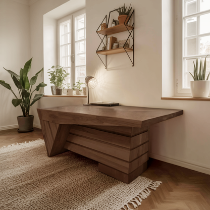 Contemporary Desk Table With Clean Lines For Home Office