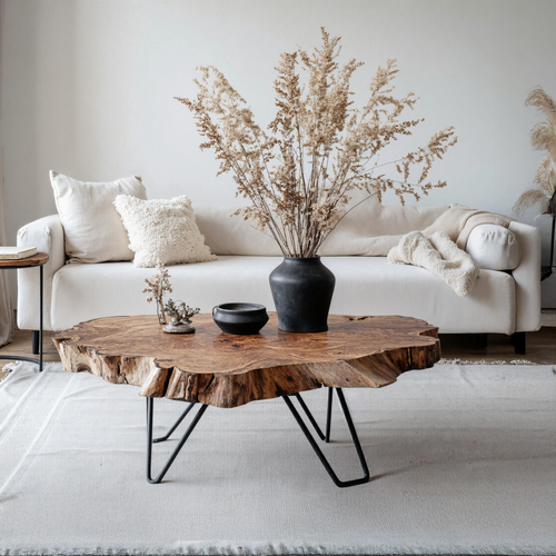 Handcrafted Coffee Table For Unique Living Room SILDTTRCF011